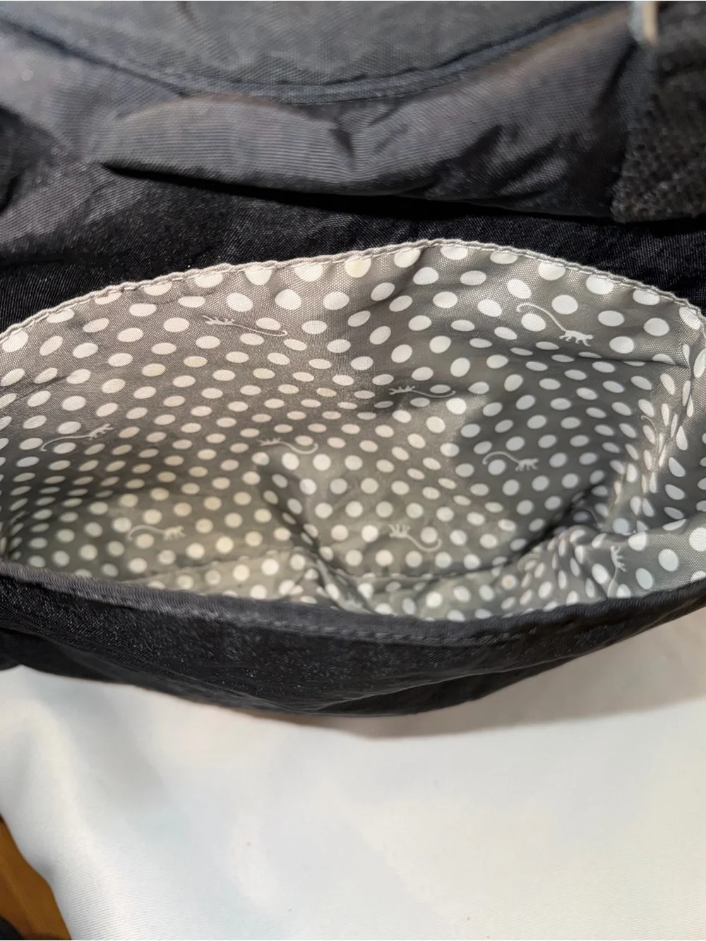 Kipling Black Alanna Diaper Bag